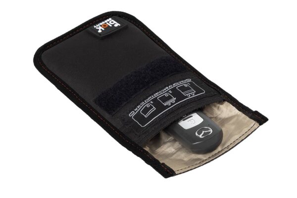 Faraday RF Protective Pouch for Car Keys Leblok Security